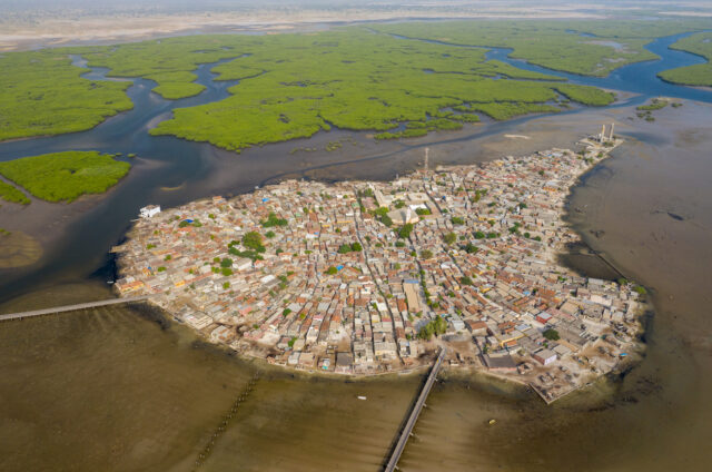 Vesnička Joal Fadiouth, Senegal