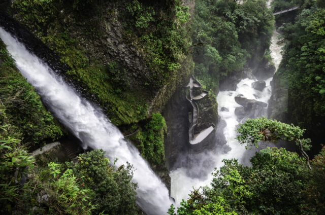 Vodopád Pailon del Diablo, Ekvádor