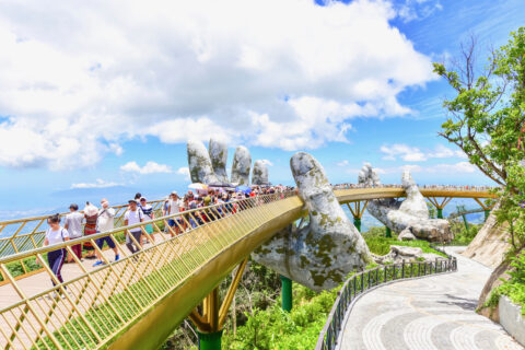 Zlatý most, Ba Na, Vietnam