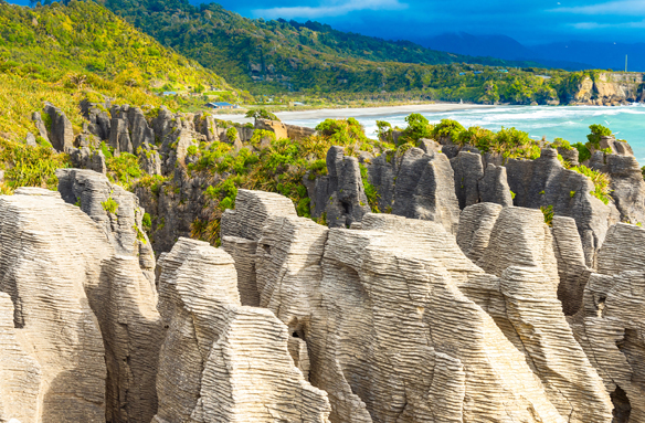 Punakaiki, Jižní ostrov, Nový Zéland