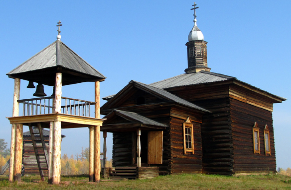 Skanzen Angarského kostela v Bratsku, Rusko