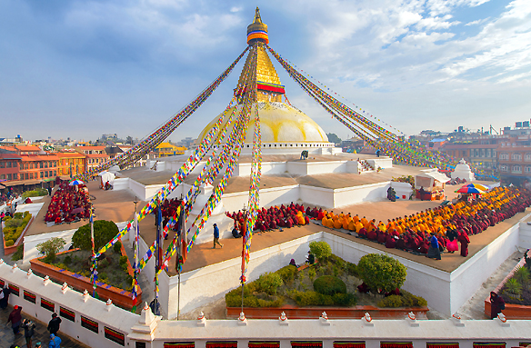 Svatyně Swayambhunath, Nepál