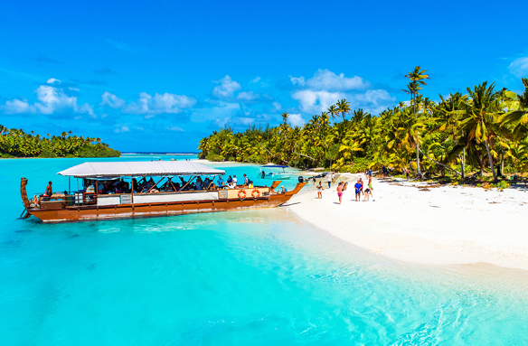 Laguna v Aitutaki, Cookovy ostrovy