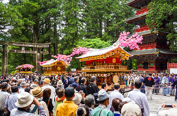 Festival Sennin Gjorecu, Nikkó, Japonsko