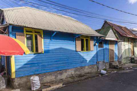 Území indiánů Carib Territory, Dominika