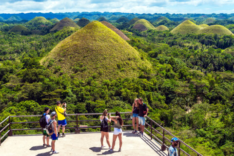 Čokoládové hory, Bohol, Filipíny
