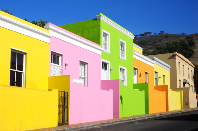 Čtvrť Bo-Kaap, Kapské Město, JAR