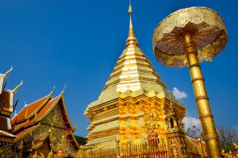 Chrám Doi Suthep, Chiang Mai, Thajsko