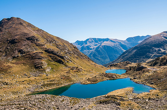 Jezera v kotlině Tristaina