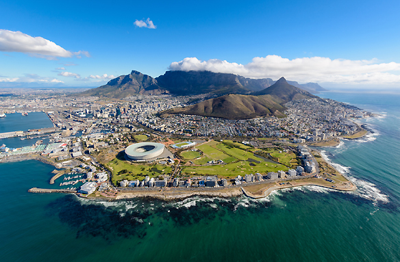 Kapské Město a Stolová hora, JAR