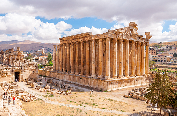Legendární antický Baalbek, Libanon