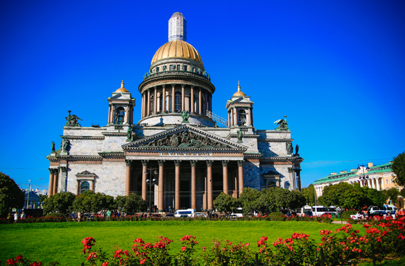 Pravoslavná Katedrála sv. Izáka, Petrohrad, Rusko