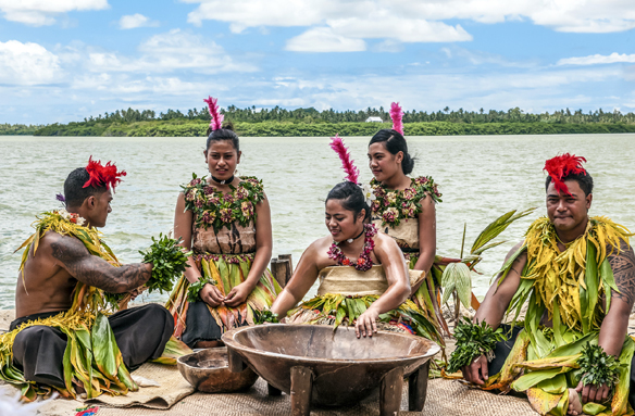 Obřad pití kavy, Niku´alofa, Tonga