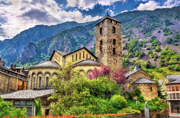 Středověký kostel Sant Esteve, Andorra