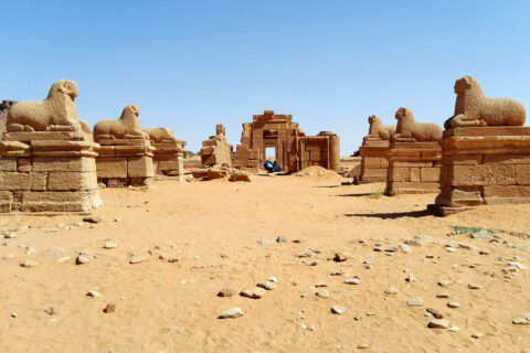 Amonův chrám, Meroe, Súdán