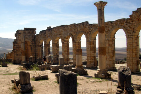 Antické Volubilis, Maroko