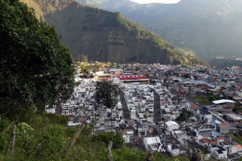 Banos de Agua Santa, Ekvádor