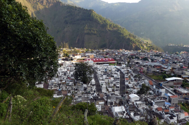 Banos de Agua Santa, Ekvádor