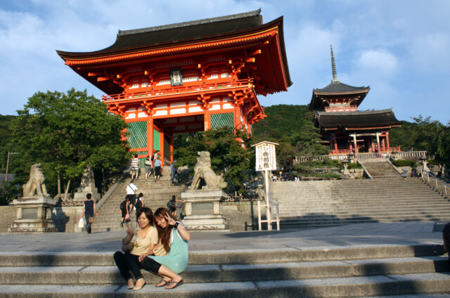 Chrám Kiyomizudera, Kjóto, Japonsko