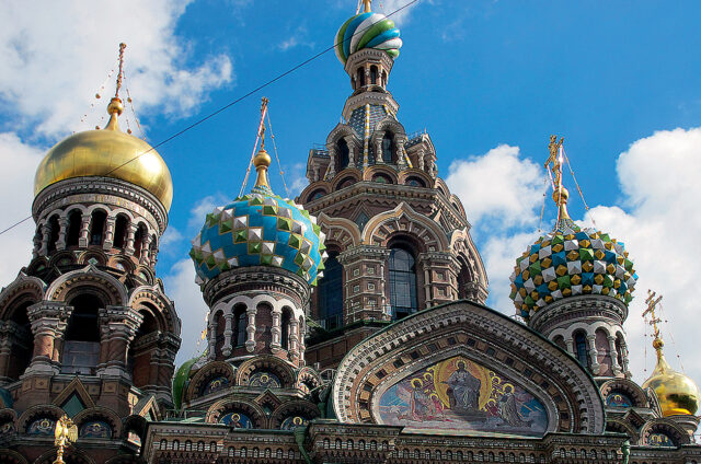 Chrám vzkříšení, Petrohrad, Rusko