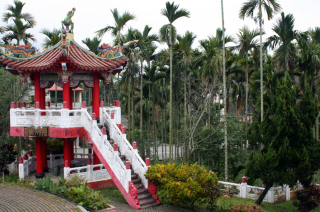Chrámový park ve Wudeng, Nantou, Tchaj-wan