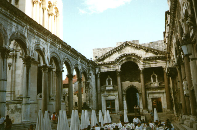 Diokleciánův palác, Split, Chorvatsko