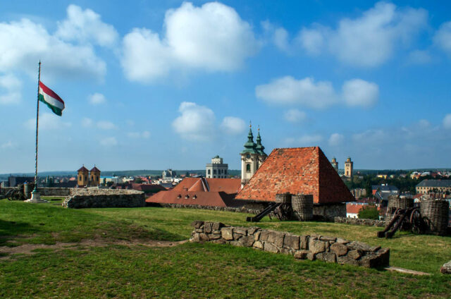 Pevnost, Eger, Maďarsko