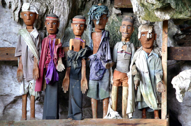 Figurky zemřelých Tau Tau, Lemo, Sulawesi
