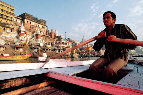 Ganga, Váránasí, Indie