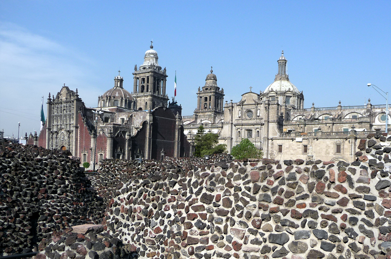 Historická část Mexico City, Mexiko