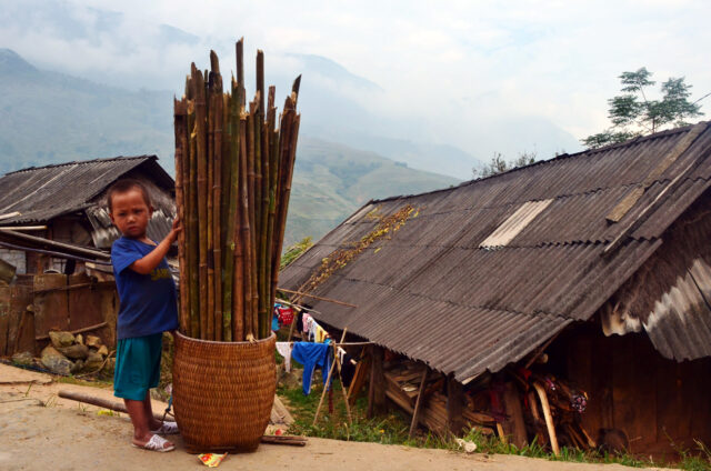 Horské kmeny v Sa-Pa, Vietnam