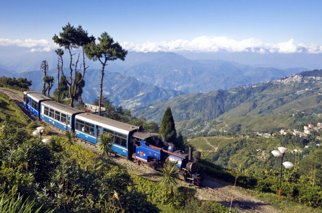 Horský vlak do Darjeelingu, Indie
