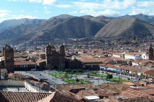 Incký klenot, město Cuzco, Peru