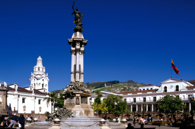 Independence Monument, náměstí, Quito