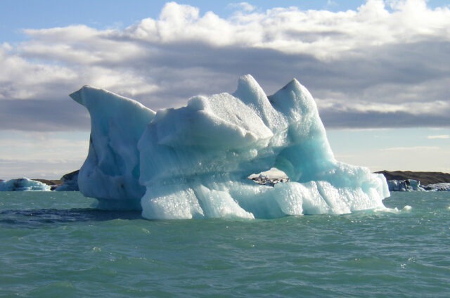 Jezero Jökulsárlón, Island