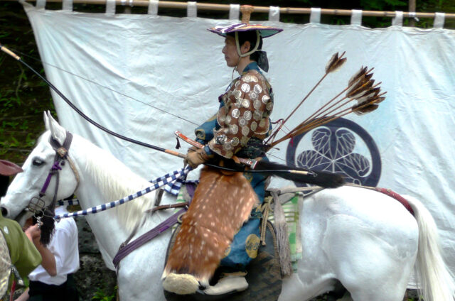 Kamakura, festival jabusame, Japonsko