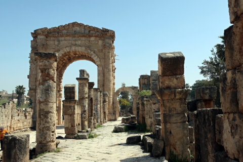Kolonáda abrána, Týr, Libanon