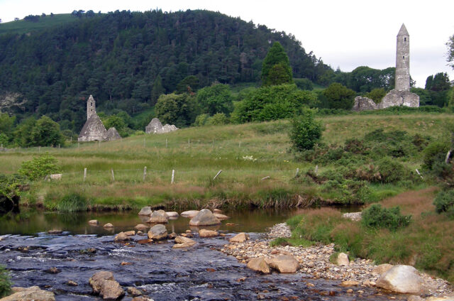 Kostel Svatého Kevina, Glendalough, Irsko