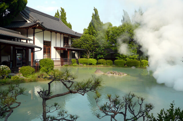 Lázně Beppu, Kjúšú, Japonsko