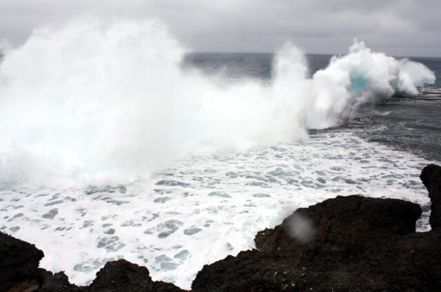 Mapu 'A Vaea Blowholes, Tongatapu, Tonga
