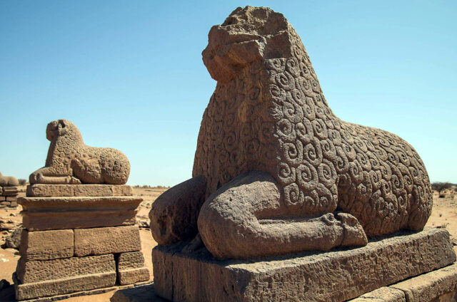 Meroe, zpodobnění Amona, Súdán