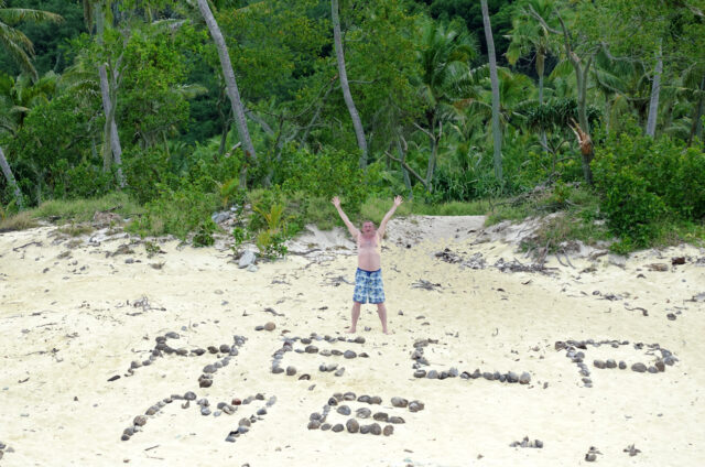 Monuriki, filmový ostrov Trosečníka, Mamanuca, Fidži