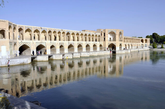 Most Khaju, Isfahán, Írán