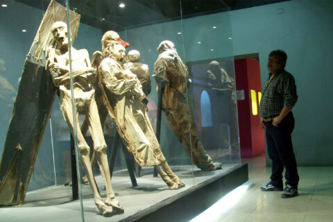 Muzeum mumií, Guanajuato, Mexiko