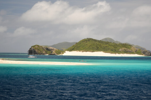 Neobydlený ostrůvek Kahijima, Rjúkjú, Japonsko