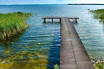 Jezero Luknajno, Mazury, Polsko