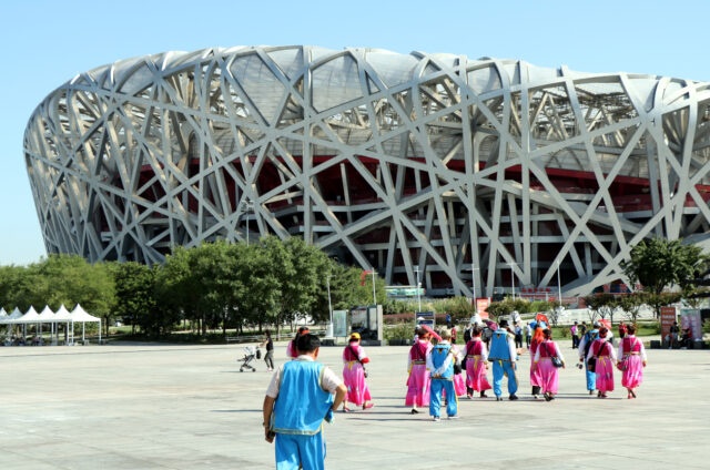 Olympijský stadion, Peking, Čína