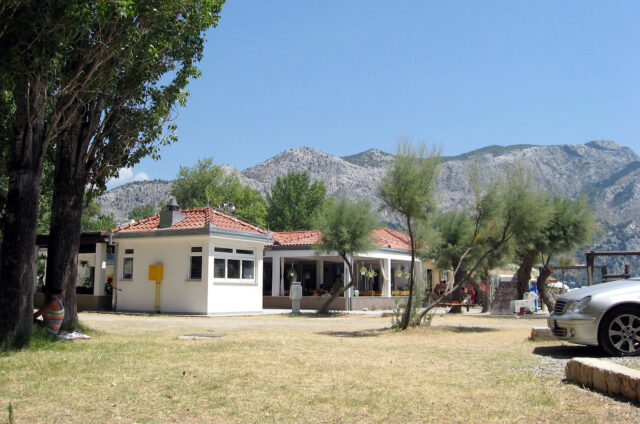 Omiš, kemp, Chorvatsko