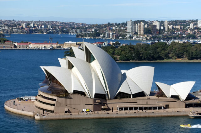 Opera v Sydney, NSW, Austrálie
