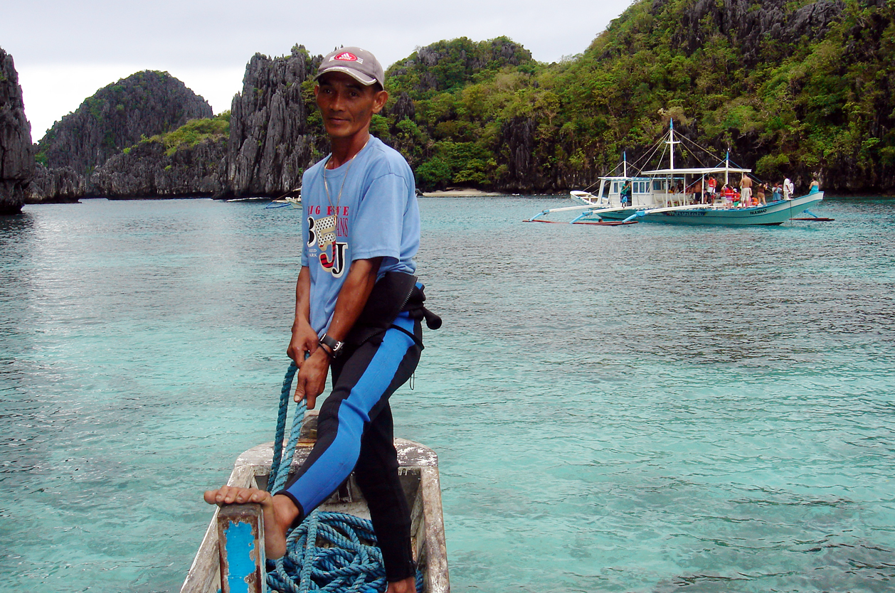 Palawan, plavba u Sabangu, Filipíny